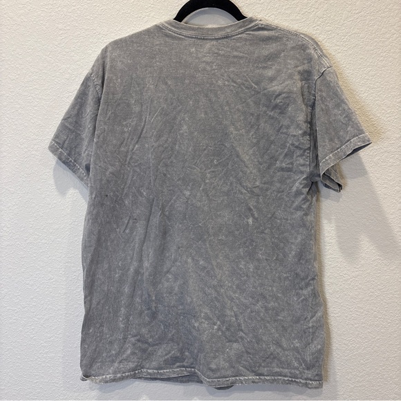 Nirvana Daisy Smiley Face Graphic Tee – Gray Pink Band T-Shirt Size L - Picture 6 of 6